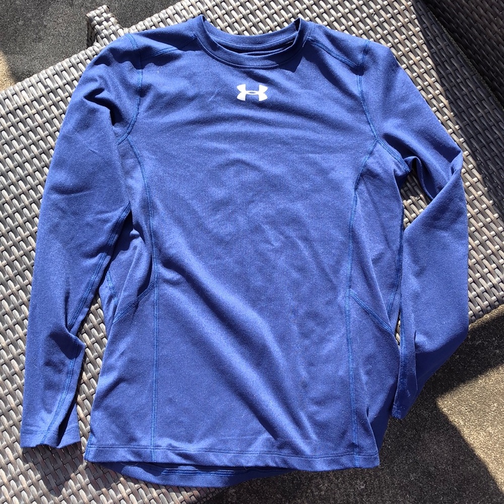 Under Armour Boys fitted long sleeve shirt
